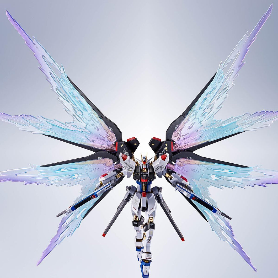 Bandai METAL ROBOT Damashii <SIDE MS> Strike Freedom Gundam [Re:Coordinate] Exclusive Wings of Light & High-MAT Full Burst Effect Set