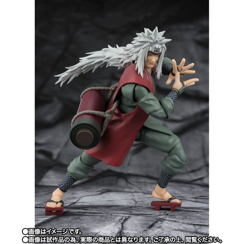 Bandai S.H.Figuarts JIRAIYA -Hidden Leaf Heroic Master Sage- (Sage Mode Set)