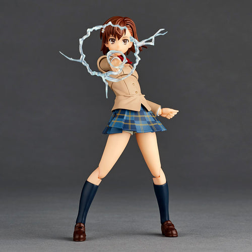 [BONUS] Revoltech Amazing Yamaguchi Toaru Kagaku no Railgun Mikoto Misaka Winter Uniform Ver.