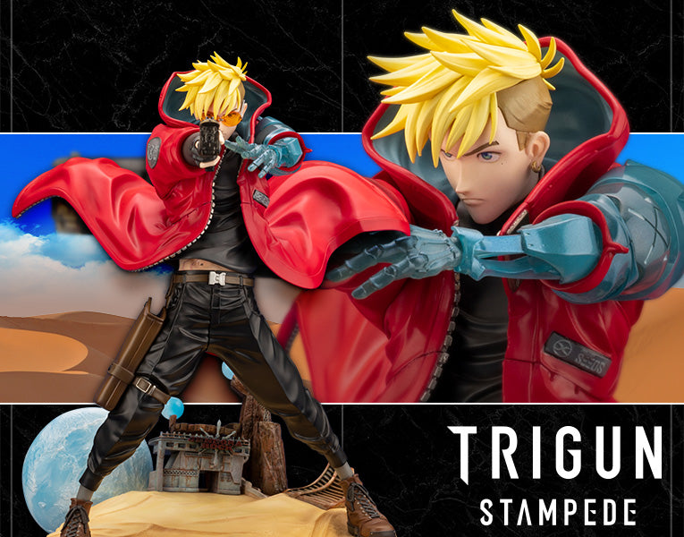 Kotobukiya ARTFX J TRIGUN STAMPEDE Vash the Stampede TRIGUN STAMPEDE Ver. 1/8