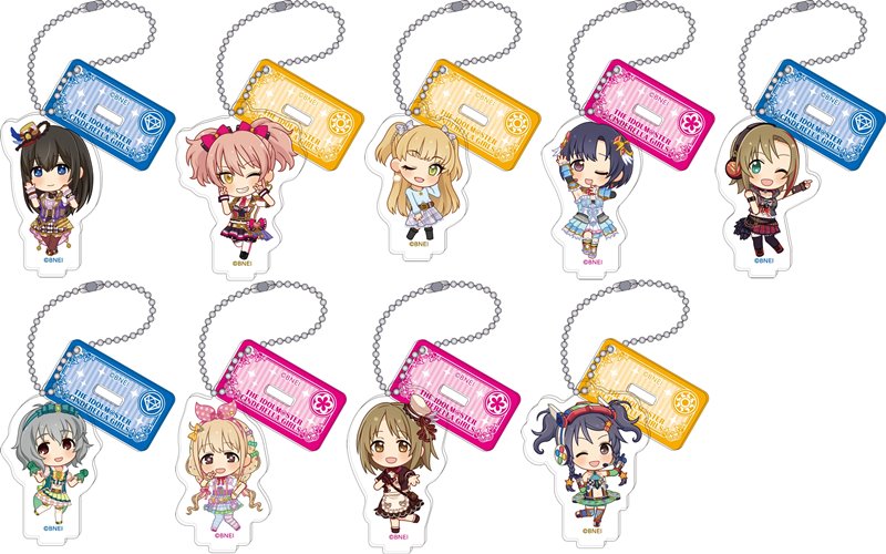 THE IDOLM@STER Cinderella Girls StaKey 9Pack BOX