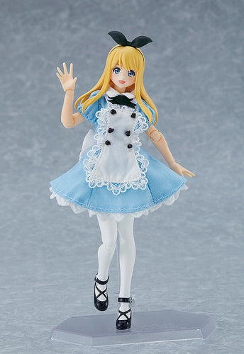 GSC figma Female Body (Alice) with Dress + Apron Outfit