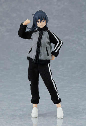 GSC figma Female Body (Makoto) with Tracksuit + Tracksuit Skirt Outfit