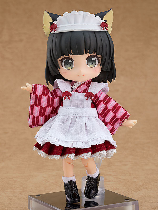 GSC Nendo Doll: Outfit Set (Japanese-Style Maid - Pink)