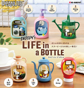 ・・・Peanuts SNOOPY's LIFE in a BOTTLE 6Pack BOX・・・