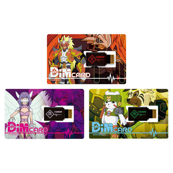 Merchandise - Vital Breath Digimon Dim Card Set EX3 Digimon Frontier SPIRIT FLAME
